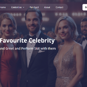 CelebMeet Public Figure or Celebrity Meet and Greet Website Script